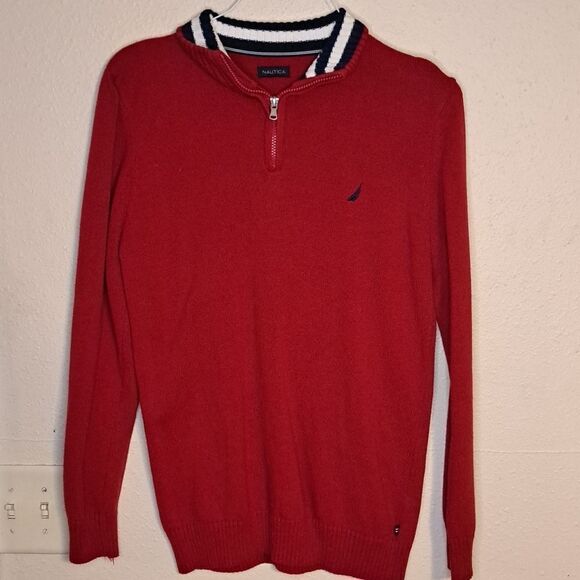 Nautica red sweater size XL - Picture 1 of 4
